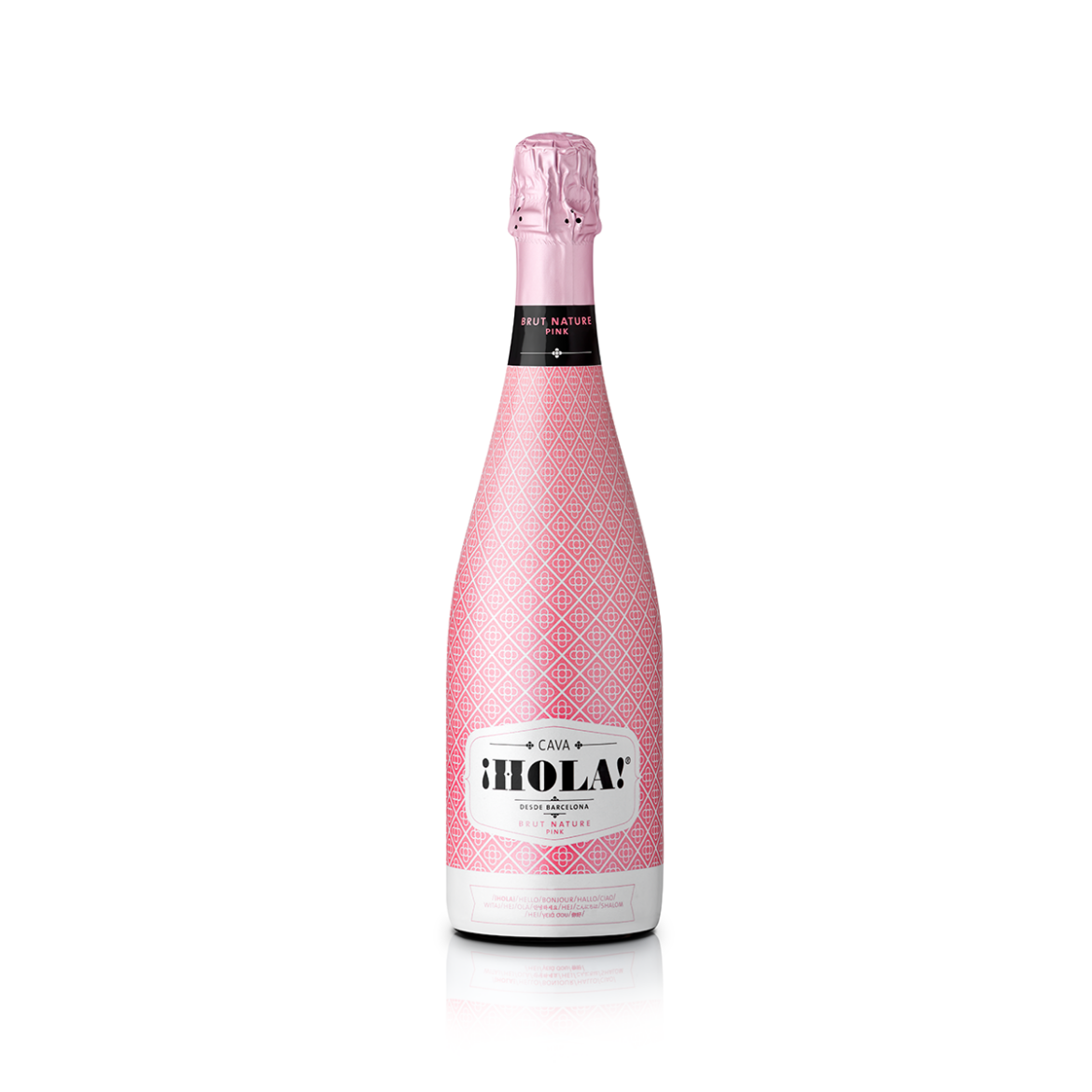 ¡HOLA! Cava Brut Nature Pink