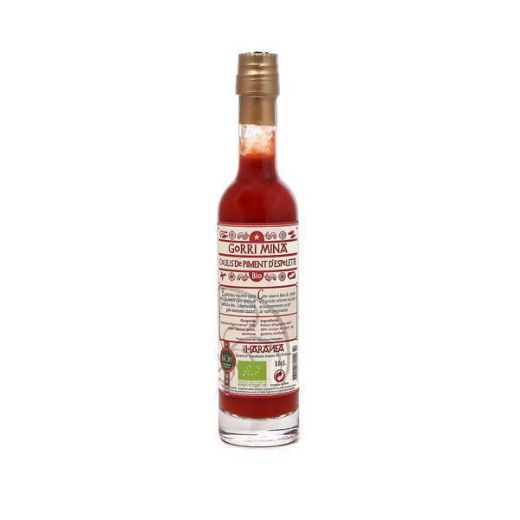 Würzige Sauce aus Espelette Schoten