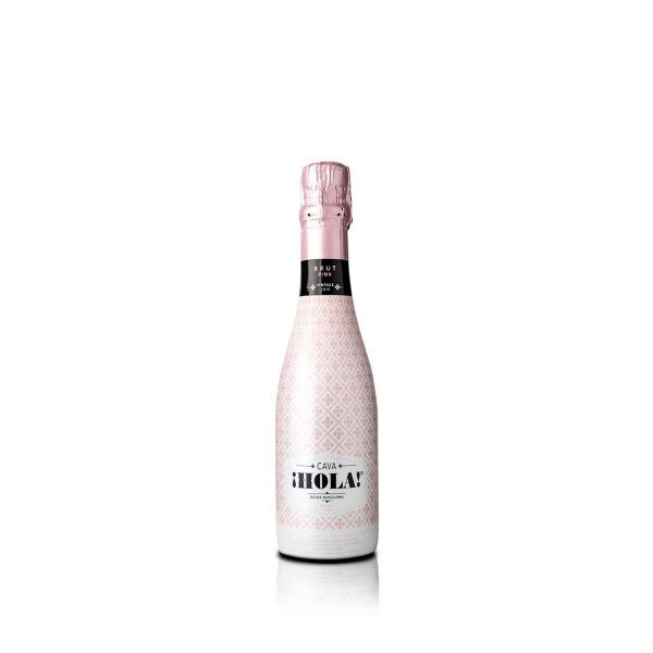 ¡HOLA! Cava Brut Pink 0,375l Schaumwein Mini