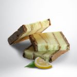 Weißer Nougat mit Trüffel und einem Hauch von Mandarine - Produktbild