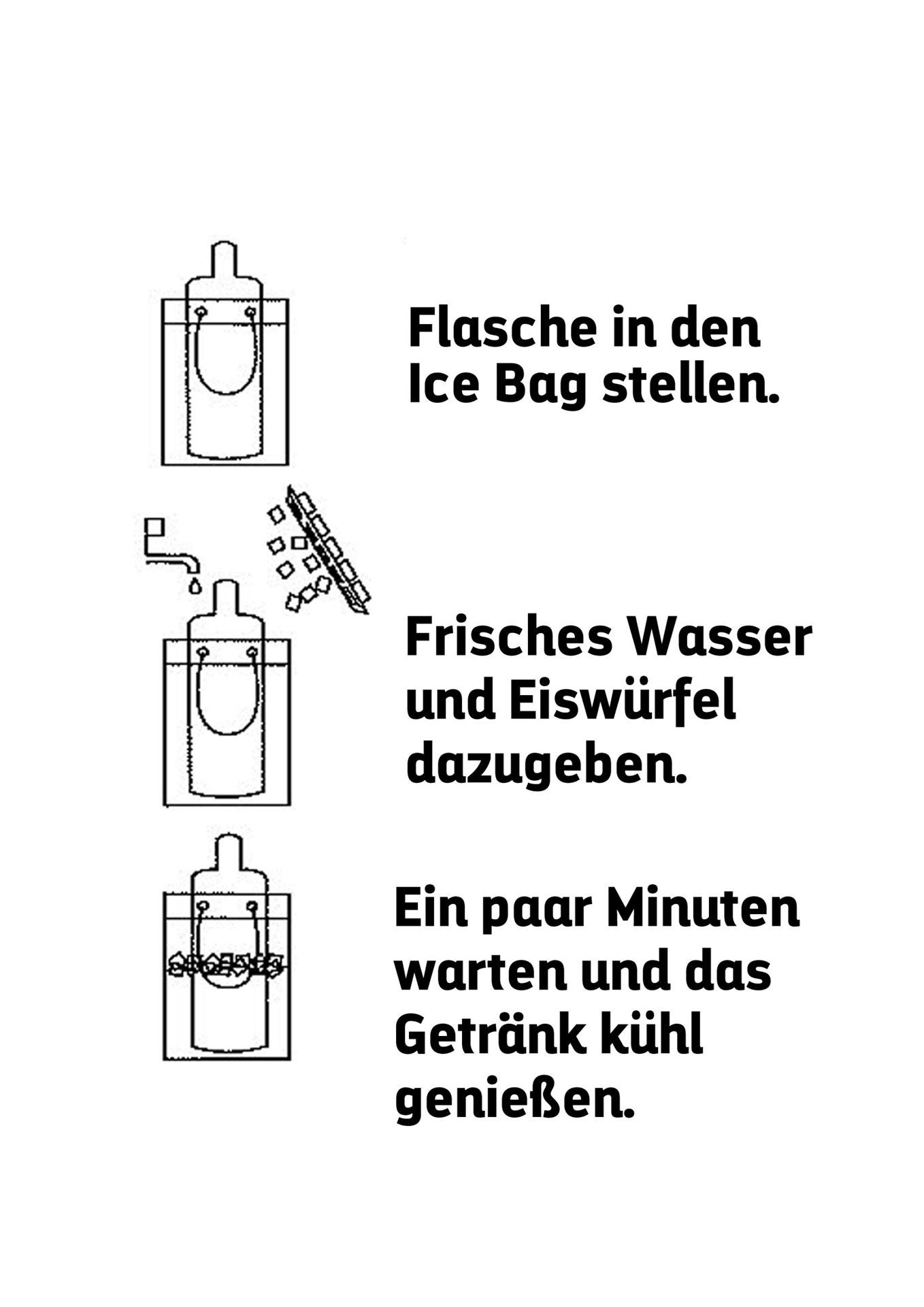 Ice Bag bei CAVA & CO . CAVA & CO