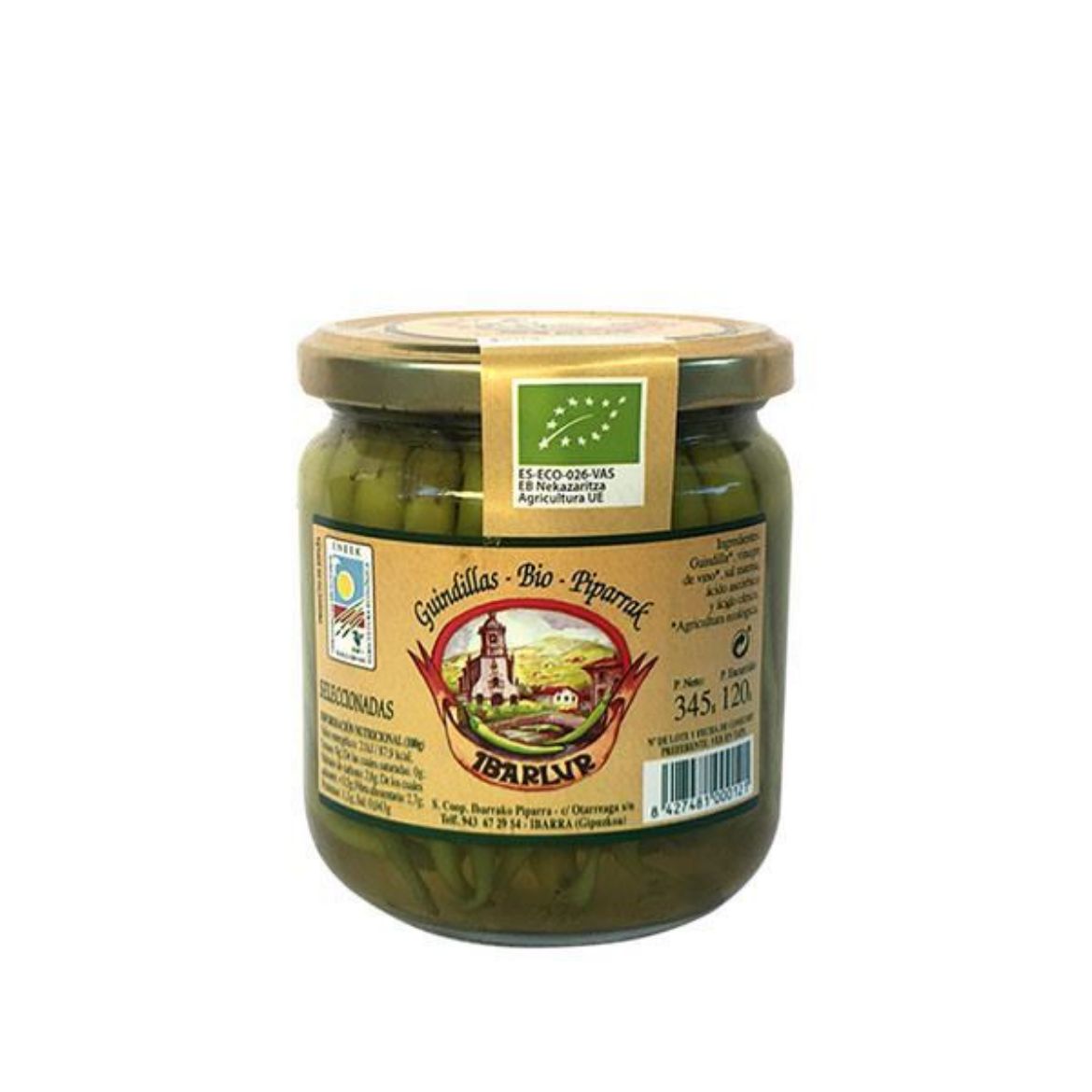 Guindilla Peppers BIO Ibarlur