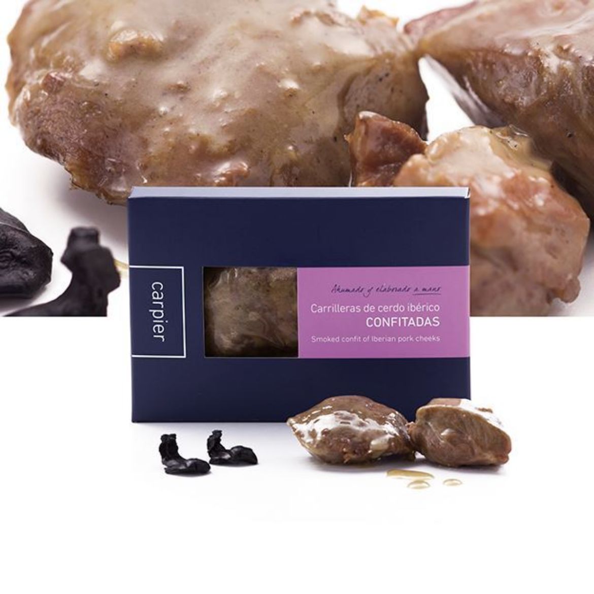 Konfierte Iberico Bäckchen von Carpier