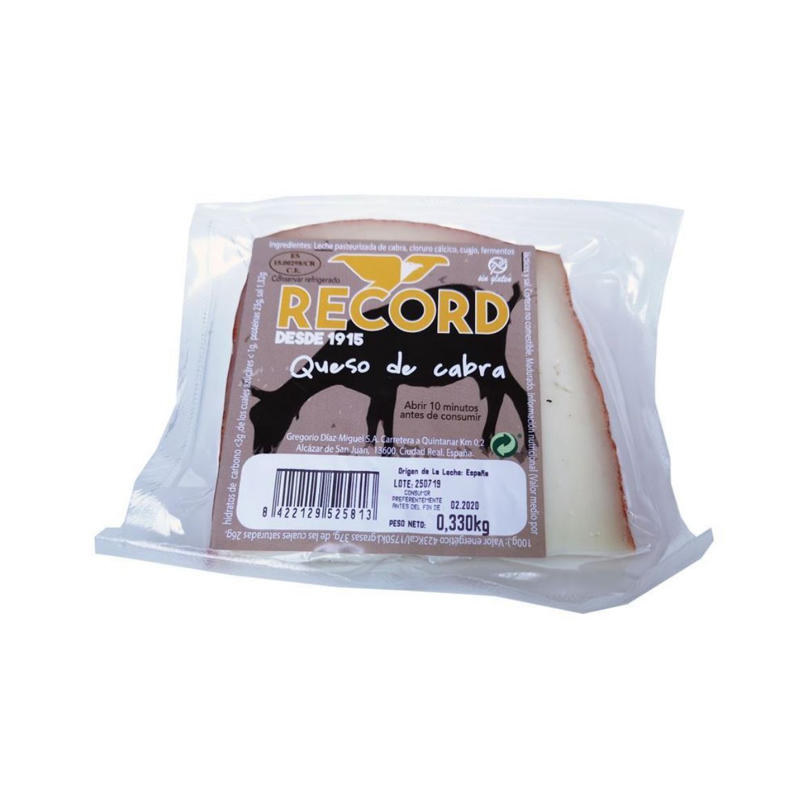Queso de Cabra Spanischer Ziegenmilchkäse 330g