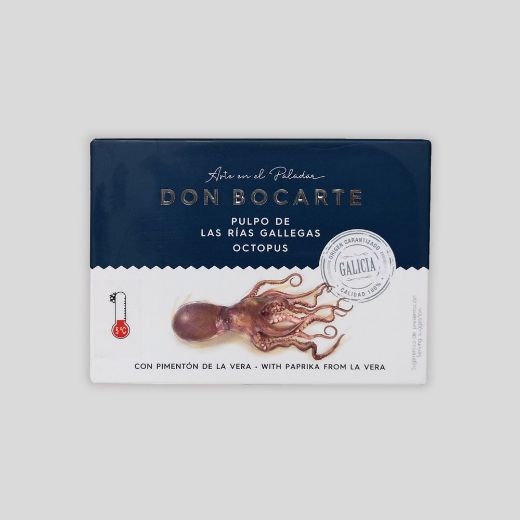Pulpo de las Rías Gellegas Don Bocarte