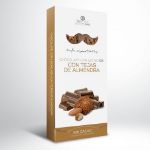 Milchschokolade 42% mit Tejas de Almendra von Rafa Gorrotxategi