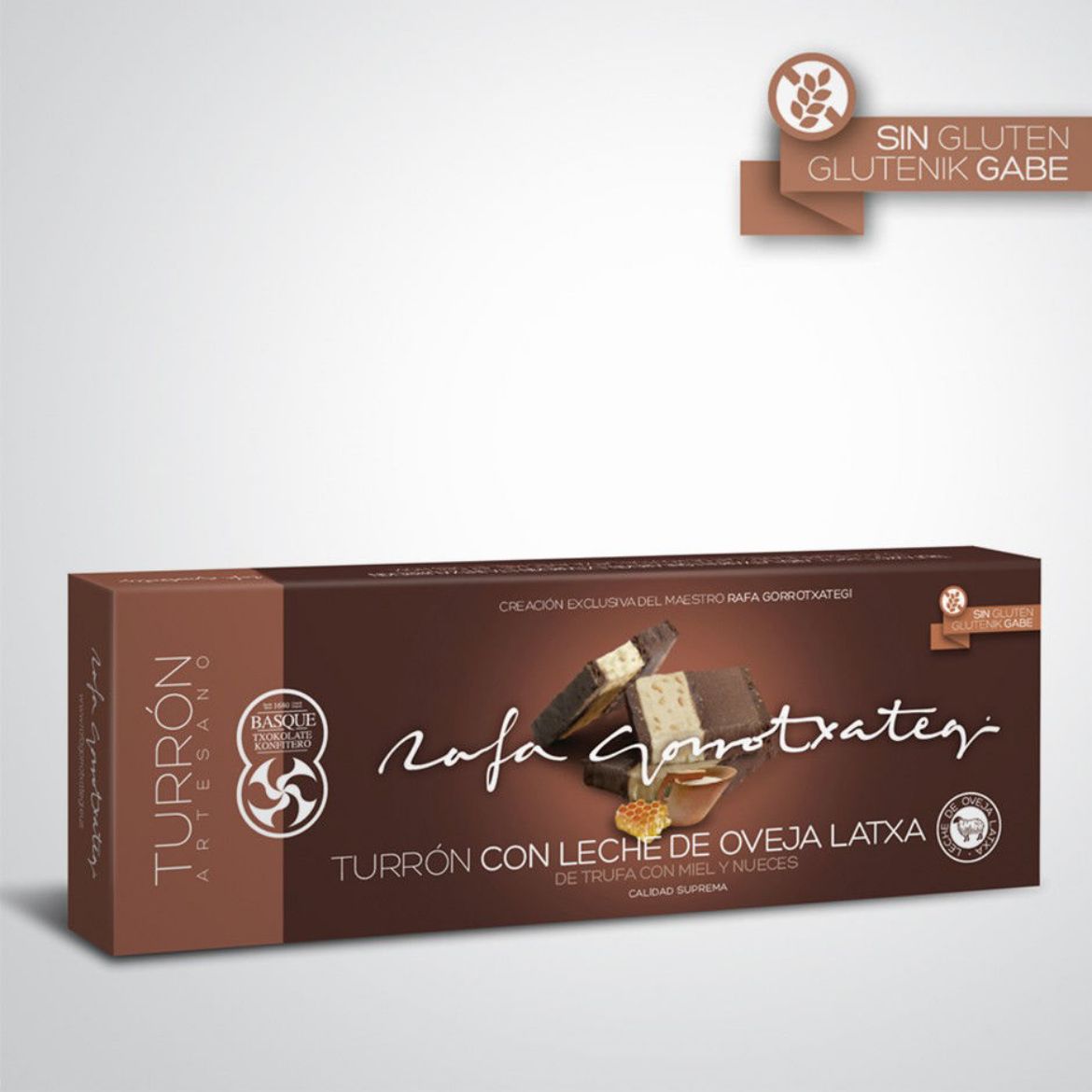 Turrón mit Latxa Schafsmilch von Rafa Gorrotxategi