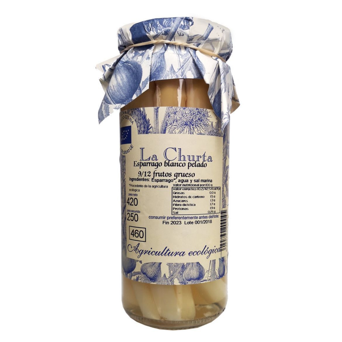 Esparragos Blanco Pelado - Weißer Spargel Bio von La Churta