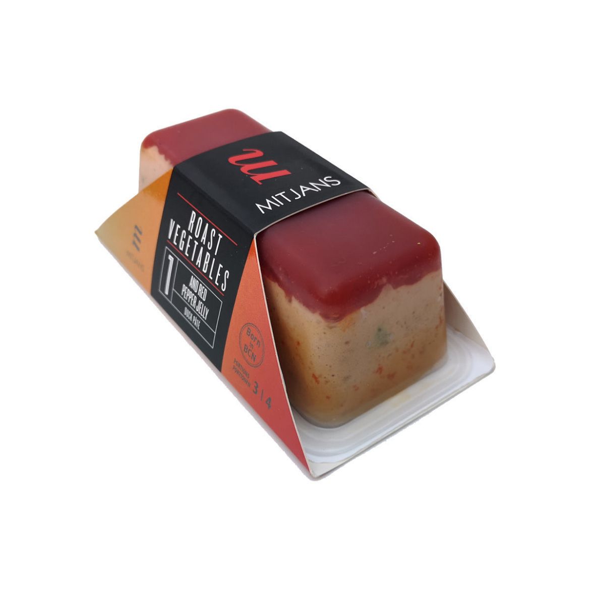 Entenpastete mit Piquillo Paprika von Mitjans