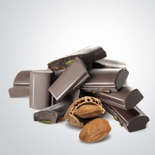 Schokolade 70% mit Mandeln und Stevia von Rafa Gorrotxategi