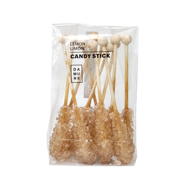 Candy Sticks Lemon - Zuckerstangen mit Zitrone von Damune Candy Sticks Lemon - Zuckerstangen mit Zitrone von Damune