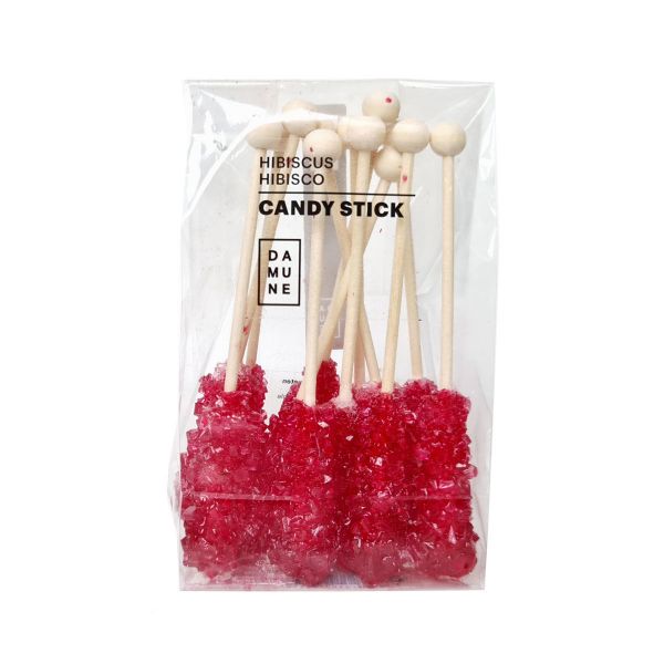 Candy Sticks Hibisco - Zuckerstangen mit Hibiskus von Damune Candy Sticks Hibisco - Zuckerstangen mit Hibiskus von Damune