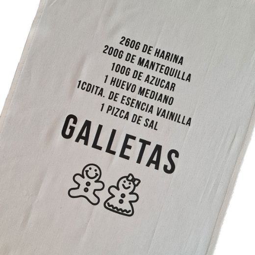 Geschirrtuch GALLETAS aus BIO Baumwolle von Rewinder