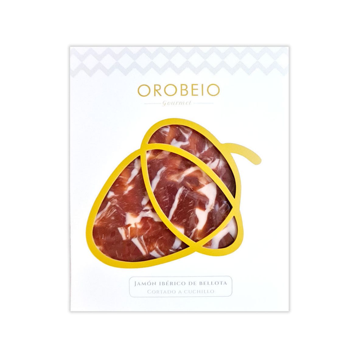 Jamón Ibérico de Bellota 100% handgeschnitten von Orobeio