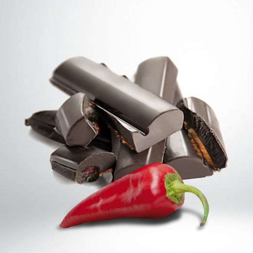 Schokolade 80% mit Piment d'Espelette von Rafa Gorrotxtagei