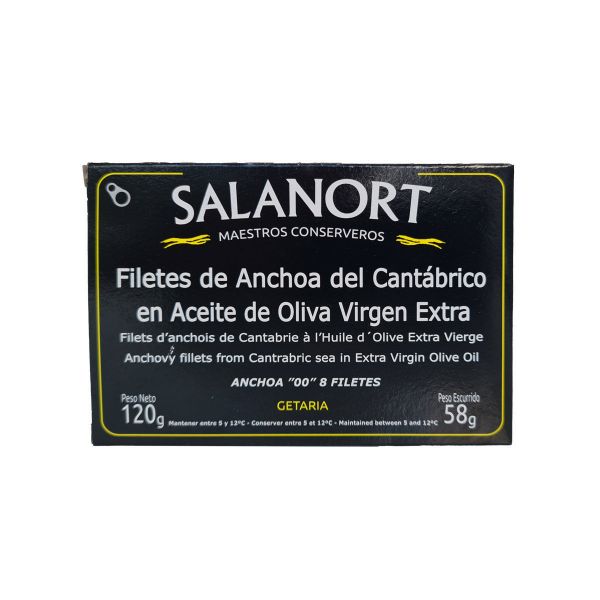 Anchoas del Cantabrico "00" 120g von Salanort Anchoas del Cantabrico "00" 120g von Salanort