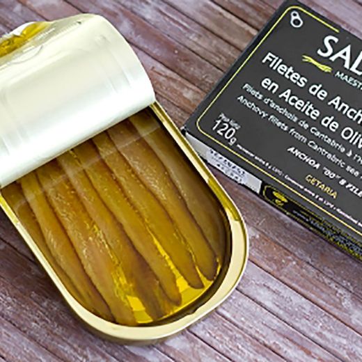 Anchoas del Cantabrico "00" 120g von Salanort