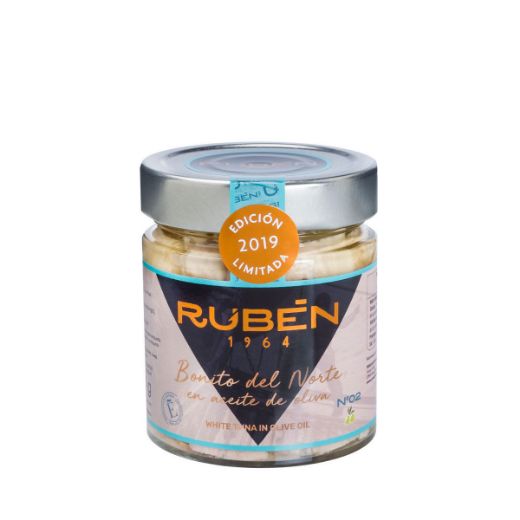 Weißer Thunfisch Bonito del Norte in Olivenöl 200g von Pescados Rubén	
