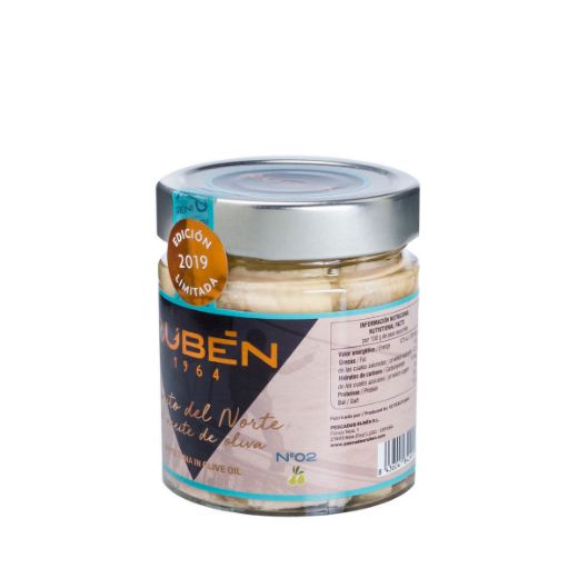 Weißer Thunfisch Bonito del Norte in Olivenöl 200g von Pescados Rubén	