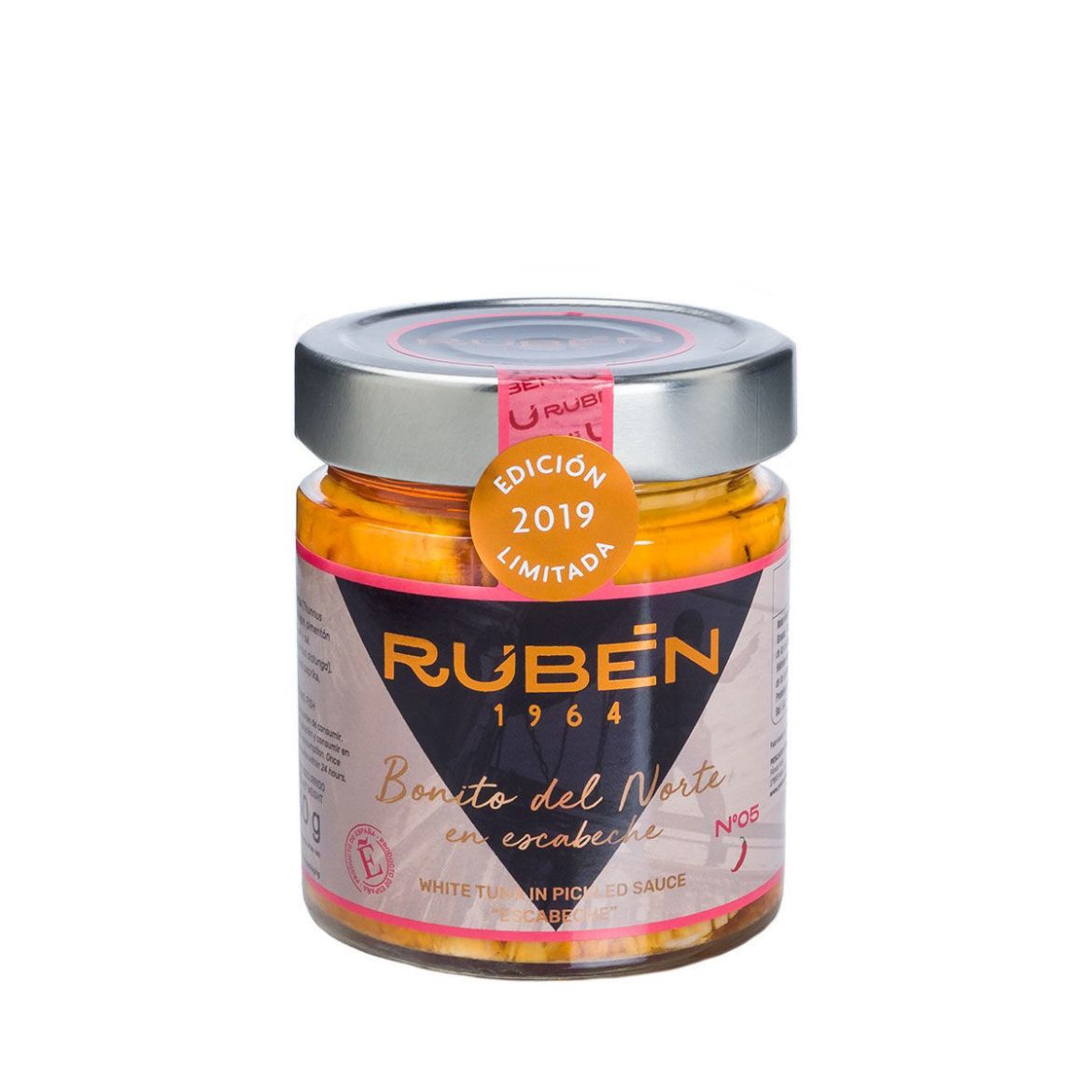 Weißer Thunfisch Bonito del Norte in Escabeche 200g von Pescados Rubén	