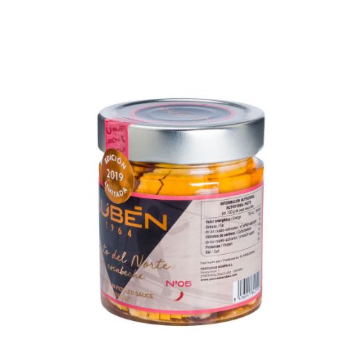 Weißer Thunfisch Bonito del Norte in Escabeche 200g von Pescados Rubén	