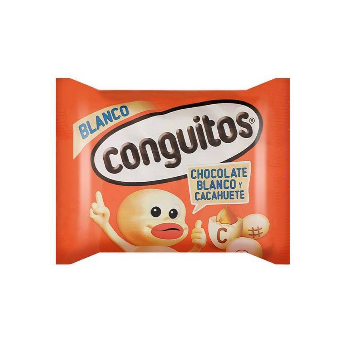 Conguitos Blanco Schokodrops mit Erdnüssen in weißer Schokolade von La Casa