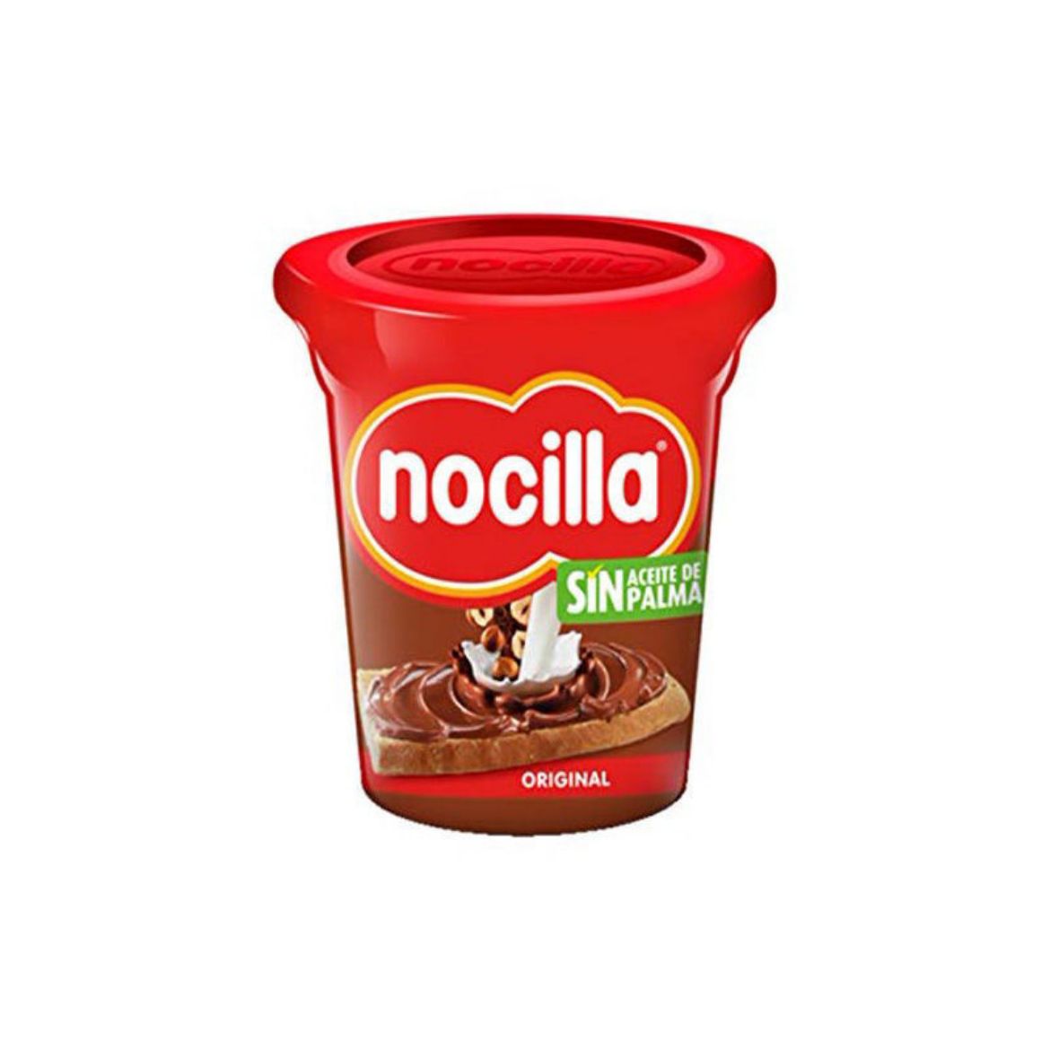 Nocilla Nuss-Nougatcreme im 360g Glas von idilia