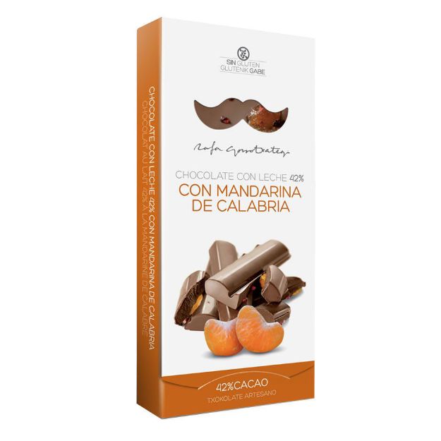 Schokolade 42% mit Mandarinen aus Kalabrien von Rafa Gorrotxategi