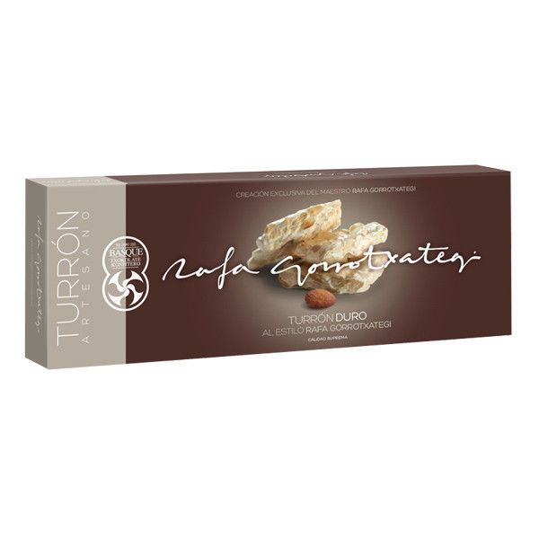Turrón Duro knuspriger Mandel Turrón von Rafa Gorrotxategi Turrón Duro knuspriger Mandel Turrón von Rafa Gorrotxategi