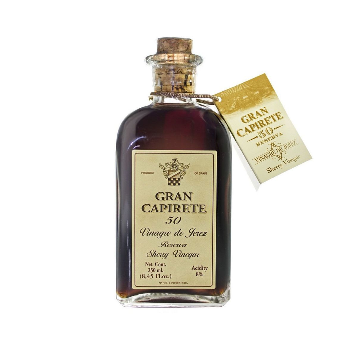 Sherry-Essig Vinagre de Jerez Gran Capirete Reserva  50 Jahre  von José Páez Lobato