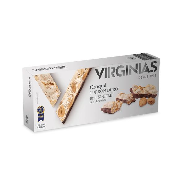 Croqué Turrón duro tipo souflé con chocolate von Virginias Croqué Turrón duro tipo souflé con chocolate von Virginias