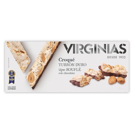 Croqué Turrón duro tipo souflé con chocolate von Virginias