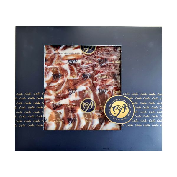 Jamón Ibérico de Bellota handgeschnitten von Casalba Jamón Ibérico de Bellota handgeschnitten von Casalba