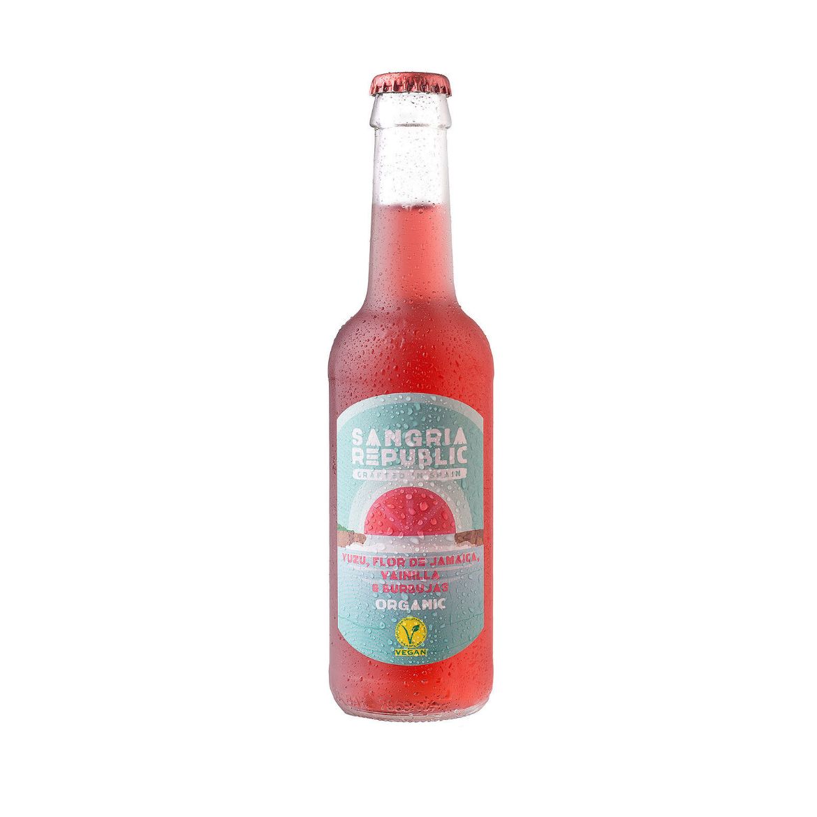 Sparkling Sangria Yuzu, Hibiskus & Vanille von Sangria Republic