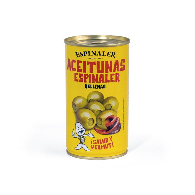 Aceitunas Espinaler Oliven gefüllt mit Sardellen von Espinaler
