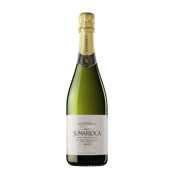 Spansciher Schaumwein Cava Reserva Brut Organic 2019 von Sumarroca Spansciher Schaumwein Cava Reserva Brut Organic 2019 von Sumarroca