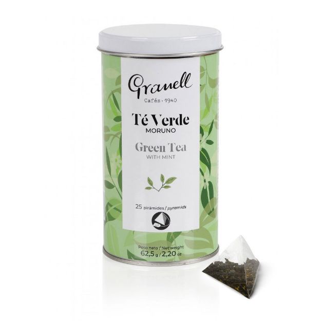 Té Verde Infusión - Grüner Tee in Pyramiden von Cafés Granell