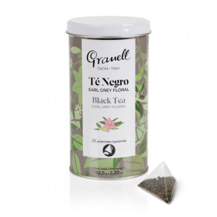 Té Negro Infusión - Schwarzer Tee in Pyramiden von Cafés Granell