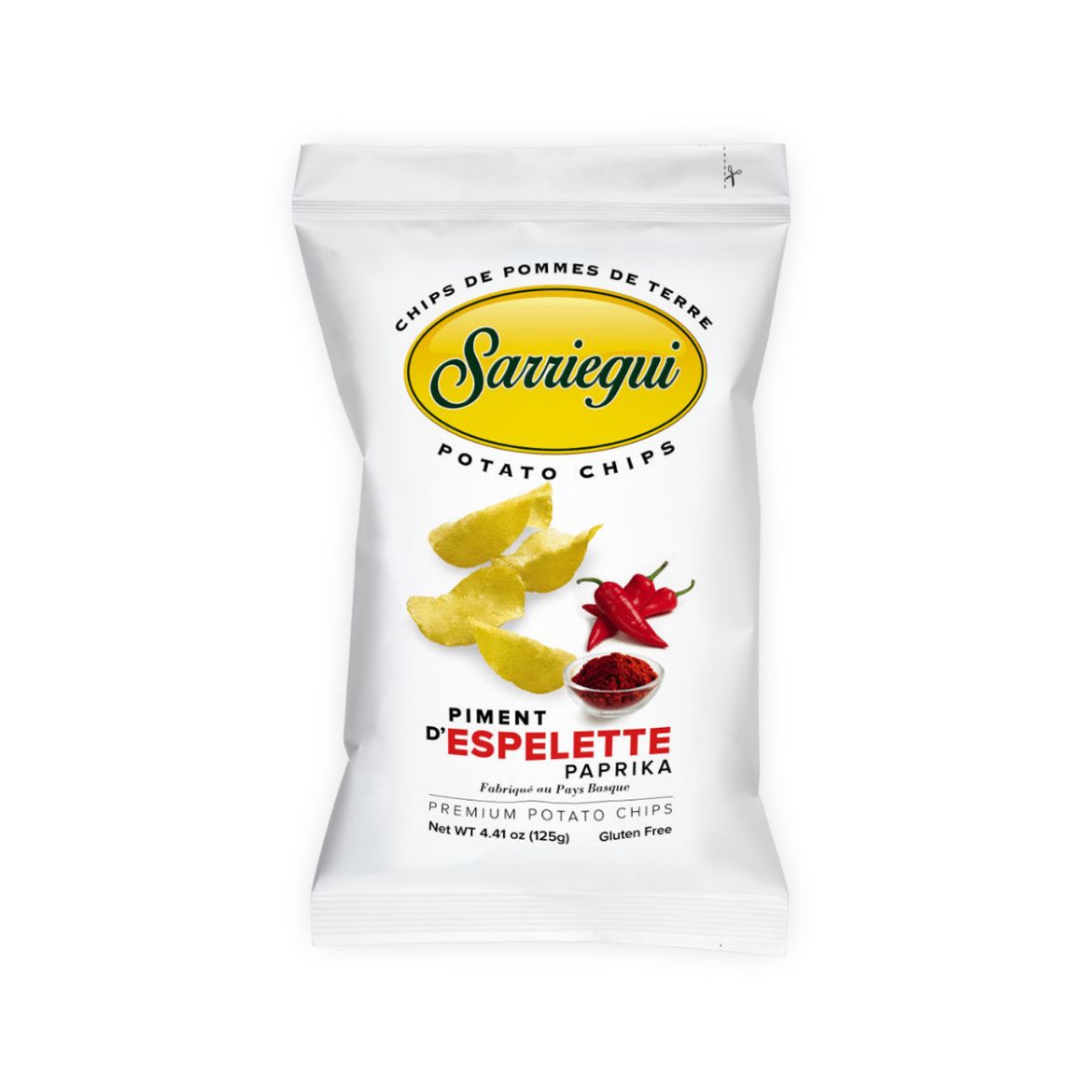 Patatas Fritas Piment d'Espelette Chips von Sarriegui	