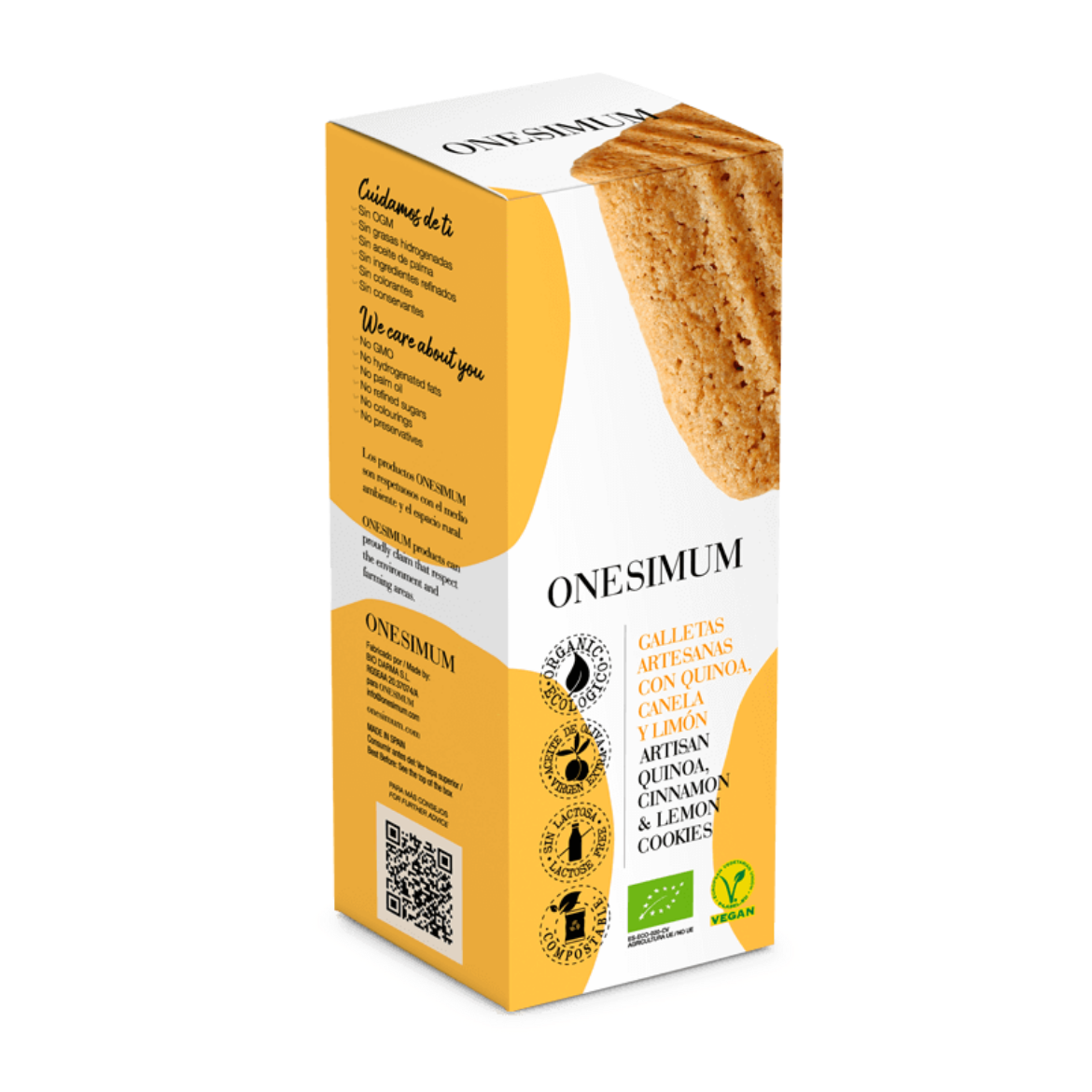 Bild von Köstliche Quinoa Kekse mit Zimt und Zitrone von Onesimum