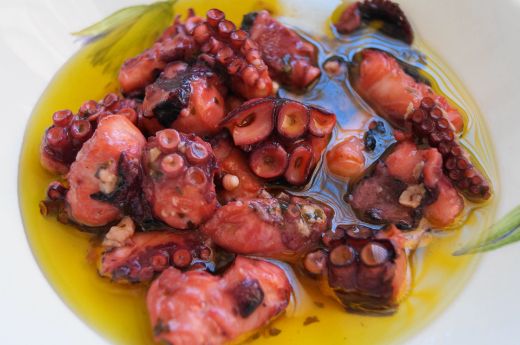 Bild von Pulpo in Olivenöl von La Receta