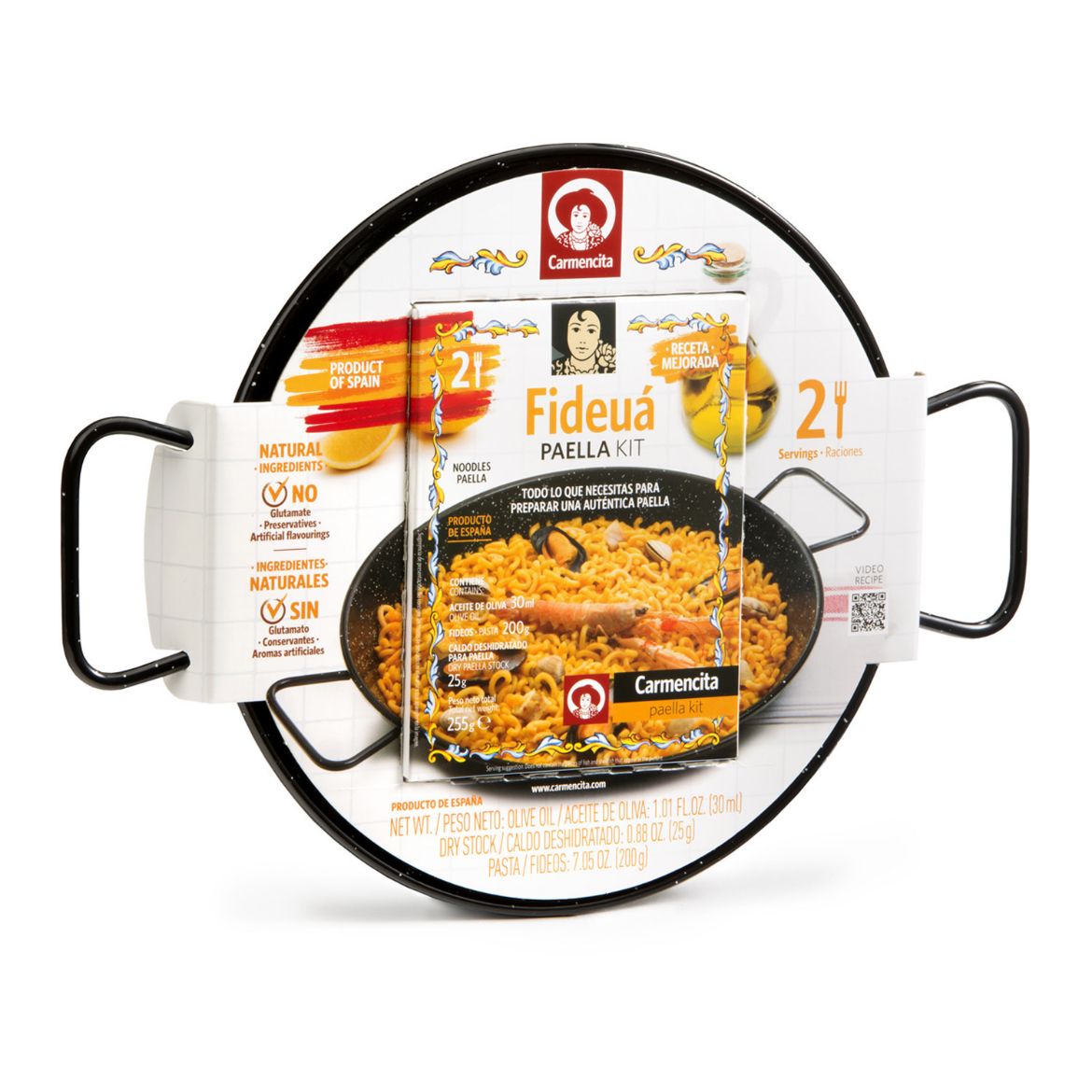Fideuá Paella - Nudel Paella Kit von Carmencita