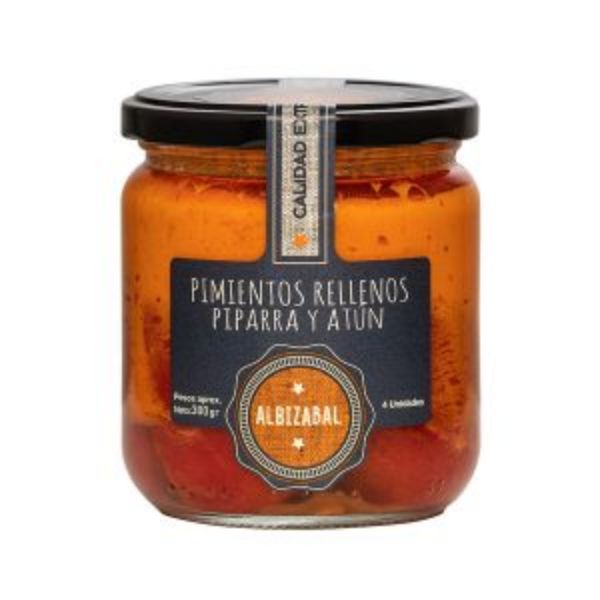 Pimientos rellenos Piparra y Atun von Albizabal  Pimientos rellenos Piparra y Atun von Albizabal