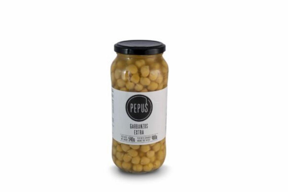 Garbanzos Extra - Kichererbsen gekocht von Pepus