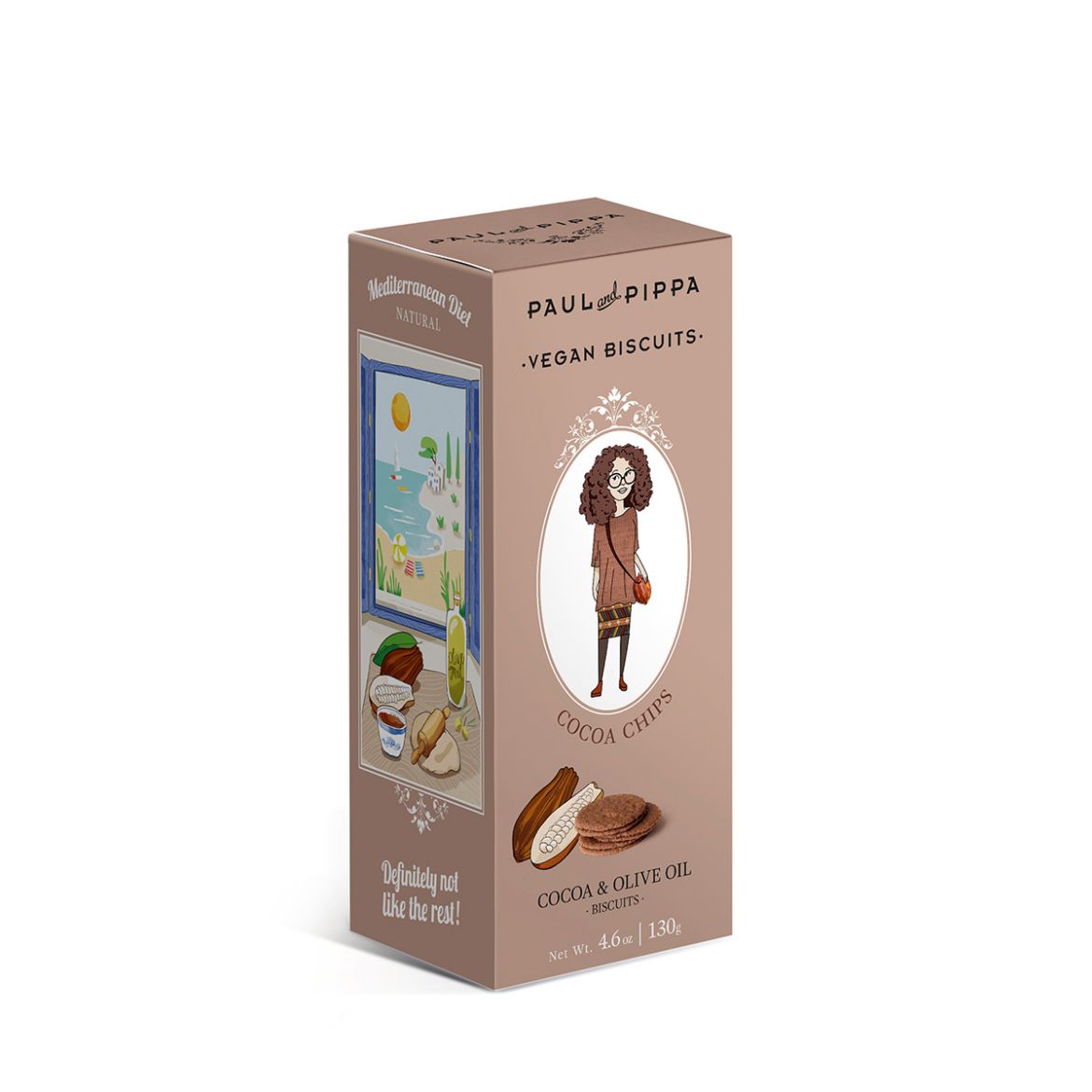 Bild von Cocoa Chips - Kakao Biskuits