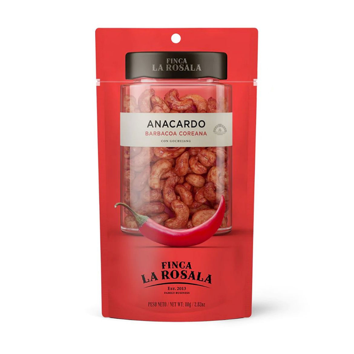 Bild von Koreanische Barbecue Cashewnüsse