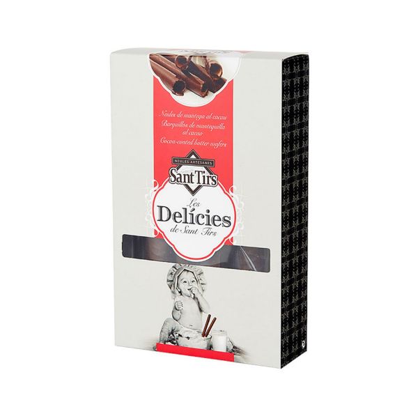 Zeige Details für Schokolade überzogene Waffelröllchen Bild von Schokolade überzogene Waffelröllchen