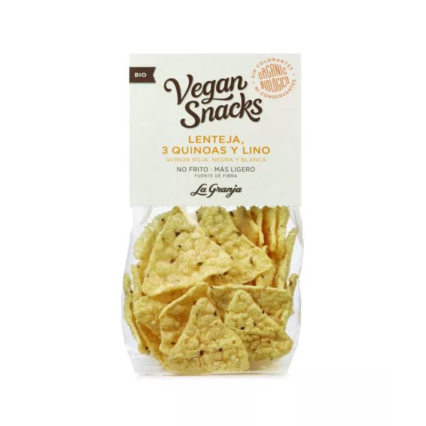 Zeige Details für Veganer Linsen Snack mit Quinoa und Leinsamen Bild von Veganer Linsen Snack mit Quinoa und Leinsamen