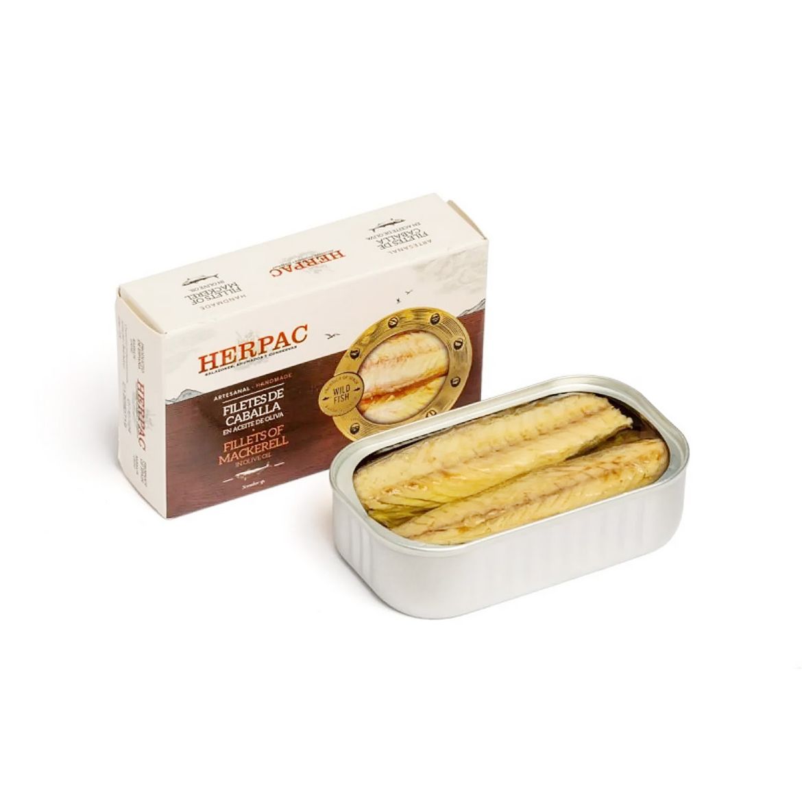 Filetes de Caballa - Makrelenefilets von Herpac