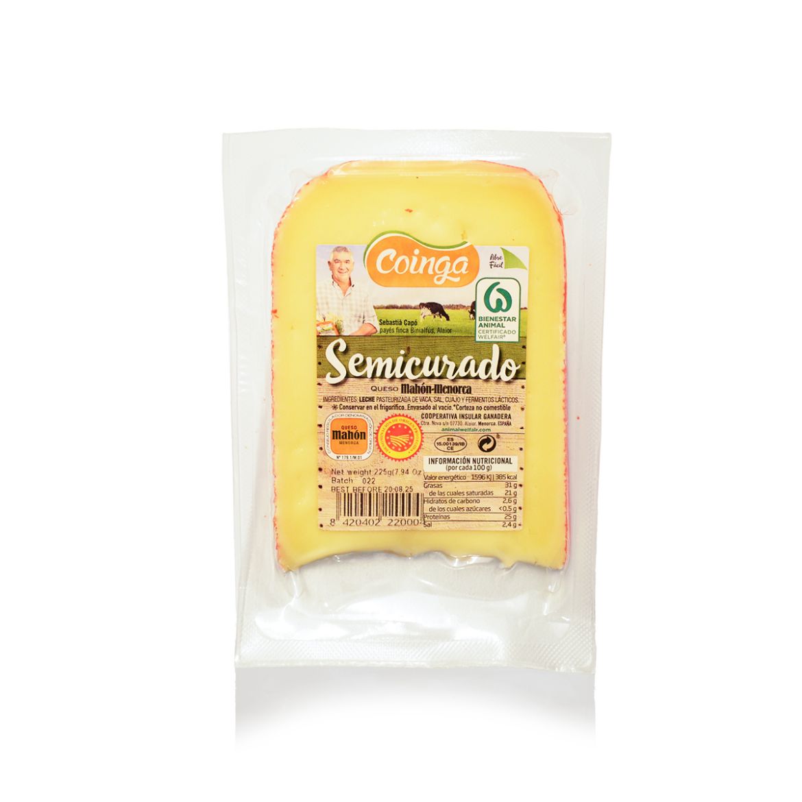 Bild von Coinga Käse Semicurado